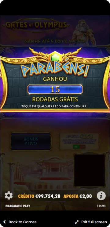 Gate of Olympus - Bonus