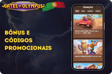 Gates of Olympus Bônus e códigos promocionais